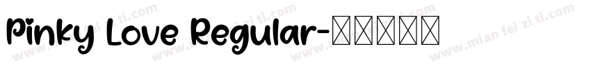 Pinky Love Regular字体转换